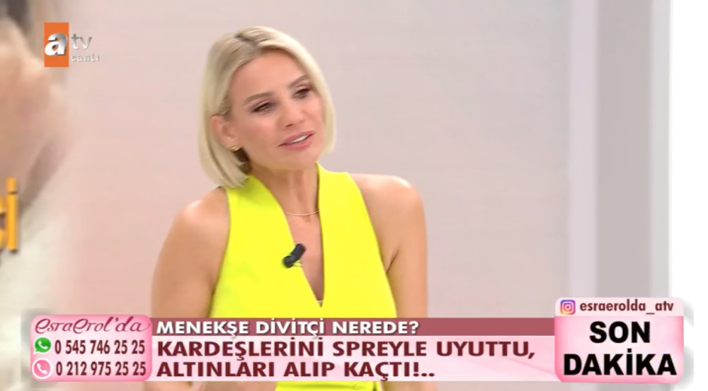 esra erol da menekse divitci kimdir menekse divitci olayi nedir divitci kardeler kimdir